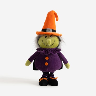 Dekoracja halloween CZAROWNICA wys. 55 cm