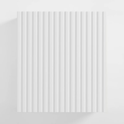 Formatka wisząca biała DECOR RYFEL 34,5x38,5 cm