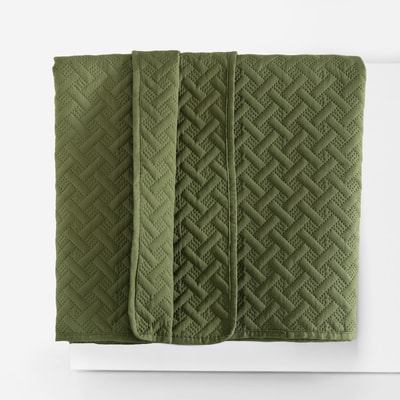Narzuta zielona 200x220 cm SELINE