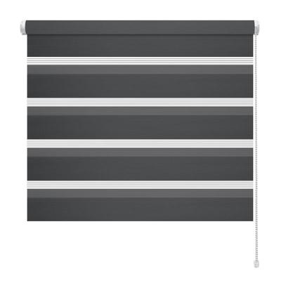 Roleta DZIEŃ NOC tytan 50x140 cm