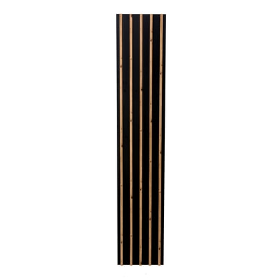 ADBOX PALO front drzwi do szaf czarny, lamel dąb artisan 50x198,4 cm