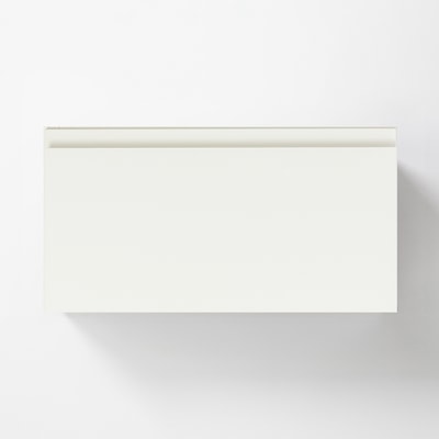 Blenda biały połysk PINEA 40x21 cm