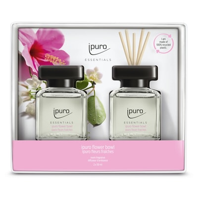 Zestaw 2 dyfuzorów zapachowych IPURO ESSENTIALS FLOWER BOWL 2x50 ml