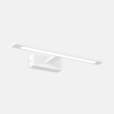 Kinkiet LED IP44 biały GALLERY 41,5 cm