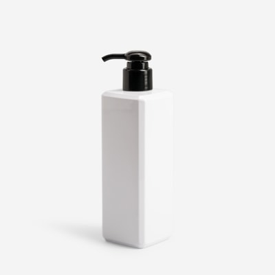 Dozownik do mydła, biały, 300 ml
