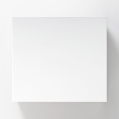 Formatka stojąca PIANO 88x77 biały mat
