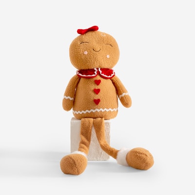 Dekoracja świąteczna skrzat PIERNIKOWY LUDZIK 51 cm