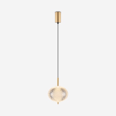 Lampa wisząca LED złota 6,5W GALATEA