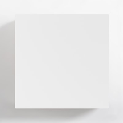 Formatka wisząca PIANO 34,5x38,5 biały mat