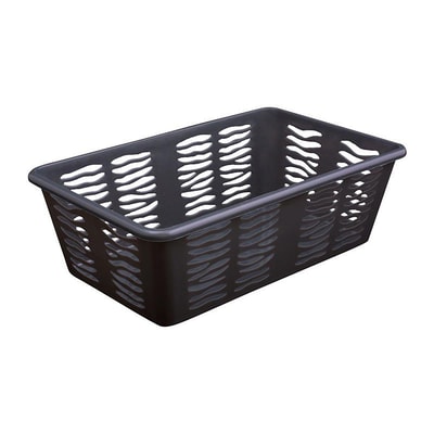 Koszyk ZEBRA antracytowy 36,4x25,4x14,5 cm