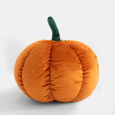 Poduszka dekoracyjna pomarańczowa dynia 35 cm