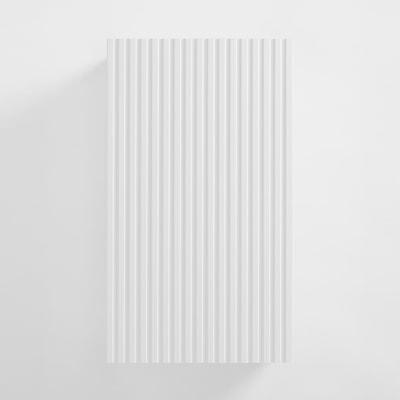 Formatka wisząca biała DECOR RYFEL 34,5x60 cm
