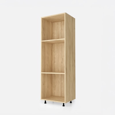 Korpus słupek dębowy 75x214,6 cm QUBIK