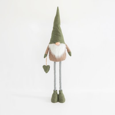 Figurka dekoracyjna SKRZAT, zielono-beżowy, 80-130 cm