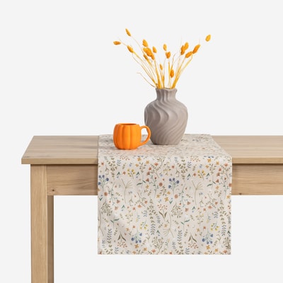CINNAMON bieżnik w kwiaty 40x120 cm