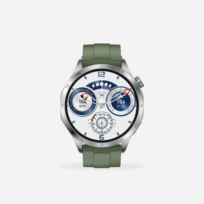 Smartwatch sportowy Bluetooth NFC 270 mAh srebrny PSMART20S