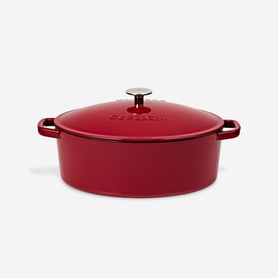 NATUR IRON Brytfanna żeliwna bordowa 31 cm