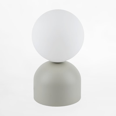 Lampa stołowa beżowa podstawa MIKI