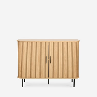 Komoda niska dąb 120 cm LENETTE