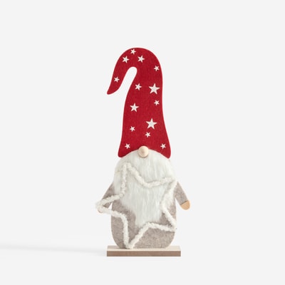 Mikołaj figura świąteczna LED wys. 45 cm