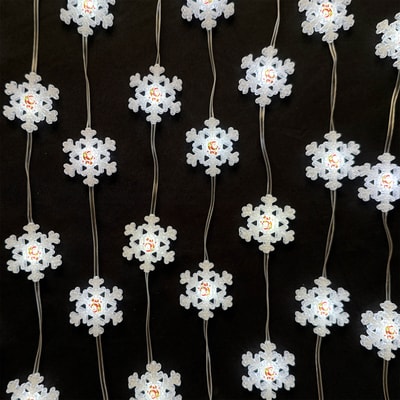 Girlanda LED 50 diod MAGIC LAMPS ŚNIEŻYNKA 5 m