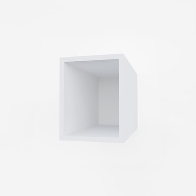ADBOX II korpus nadstawny szafy 25x32x53,5 cm biały