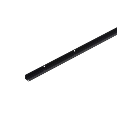 Profil boczny typ S szer. 0,6 cm do szaf ADBOX czarny LADO 233,6 cm