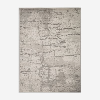 Dywan abstrakcyjny szary MIRACLE 160x230 cm