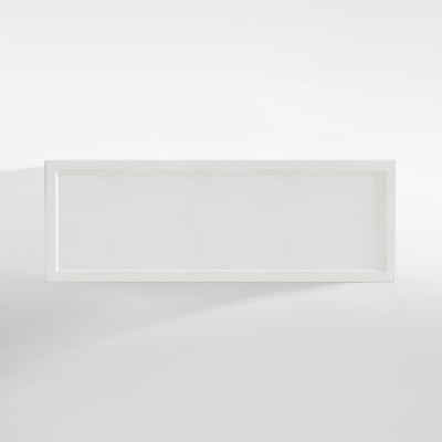 Blenda AVOLA 60x21 cm folia biały mat