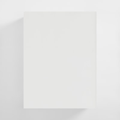 Formatka stojąca FORLI 58x77 cm folia biały mat