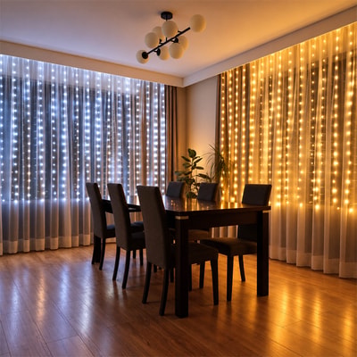 Magiczna kurtyna LED 200 diod 3x1 m MAGIC LIGHTS