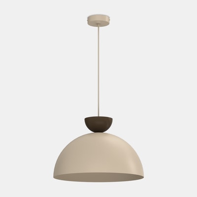 Lampa wisząca beżowa NEVIS I