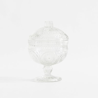 Bombonierka szklana 9,7x14,8 cm