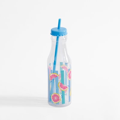 Butelka ze słomką 650 ml MIX
