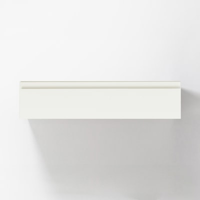 Blenda biały połysk PINEA 60x14 cm
