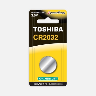Bateria litowa TOSHIBA CR2032 blister 1 szt.
