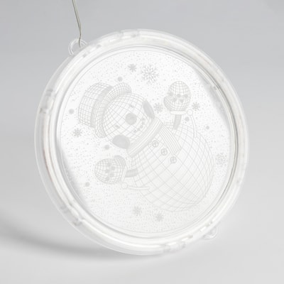 Dekoracja LED zawieszka BAŁWANEK 32 cm