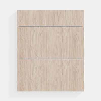 SALVINA komplet 3 frontów do szafki z szufladami L/P dąb cremona 60 cm