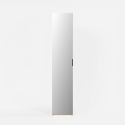 Szafa wąska ADBOX 50x249,6x60 cm dąb artisan z lustrem szufladą i drążkiem 