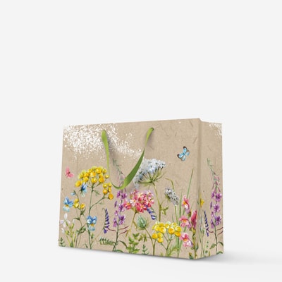 Torba prezentowa MEADOW FLOWERS 33,5x26,5 cm
