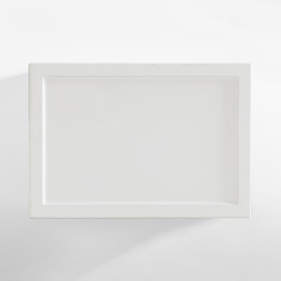 Blenda AVOLA 30x21 cm folia biały mat