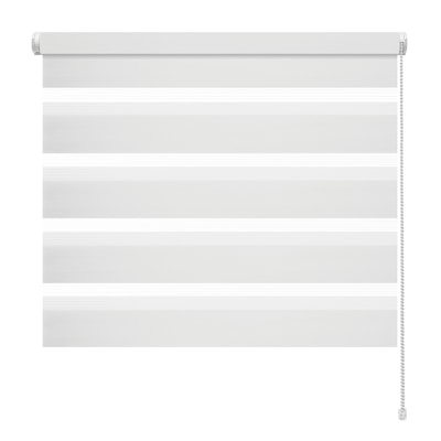 Roleta DZIEŃ NOC biała 57x140 cm