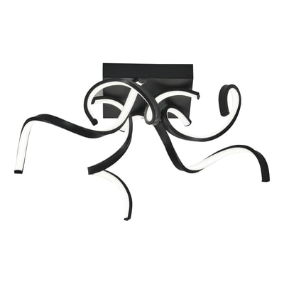 Lampa sufitowa LED STELO czarna