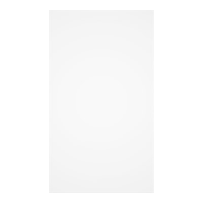 Formatka wisząca SOLA 34,5x60 biały polarny połysk