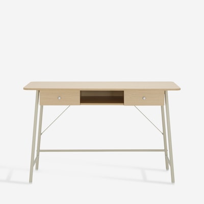 LIVRESTO biurko z szufladami i wnęką 120 cm