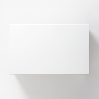 Formatka stojąca PIANO 58x38,5 biały mat