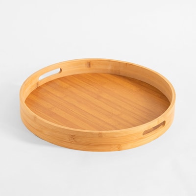 Taca bambusowa okrągła 38 cm