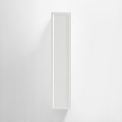 Blenda narożna dolna AVOLA 15x76,5 cm folia biały mat