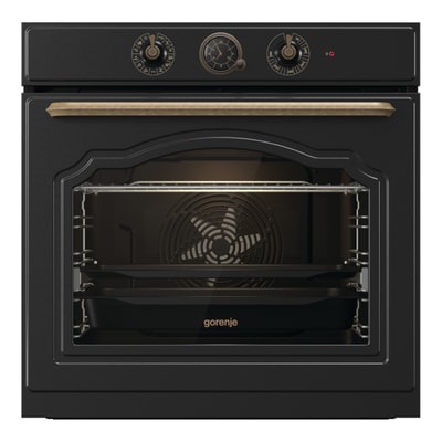 Piekarnik retro CLASSICO czarny BOS67372CLB
