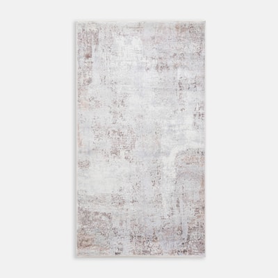 Dywan przecierany PARIS, beżowy, 80x150 cm